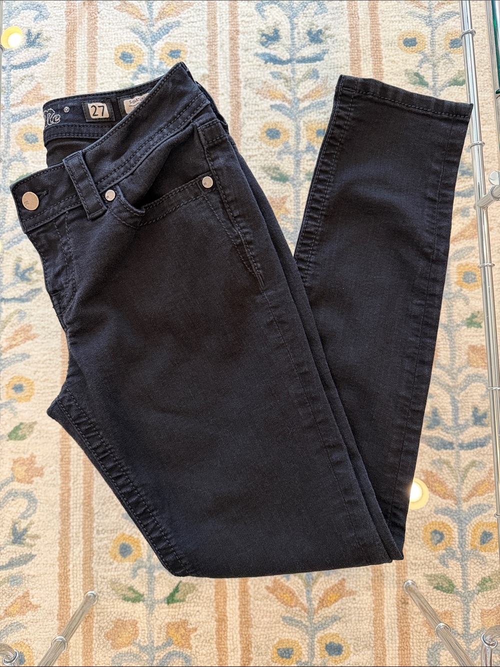 Miss Me Black Skinny Jeans